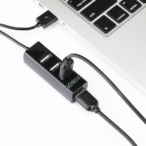 Robot 2.0 USB HUB - Black