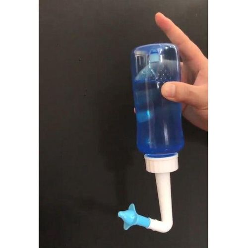 Neti Pot Sinus Rinse Bottle Nose Wash Nasal 500ml Manual Valve