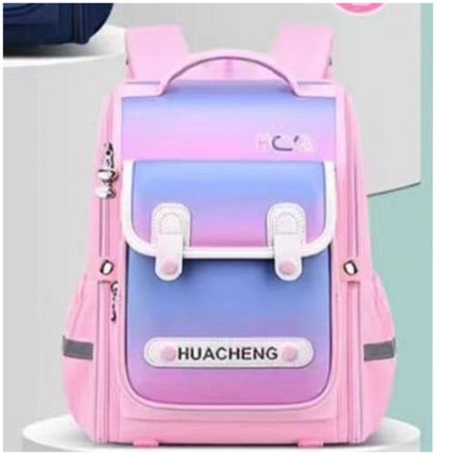 Waterproof Kid School Bag For Gals- Multi-color