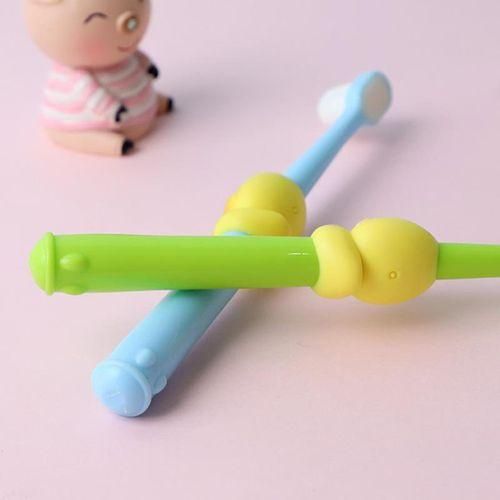Toothbrush For Toddler And Baby Training Tooth Brush BPA Free Sky Blue