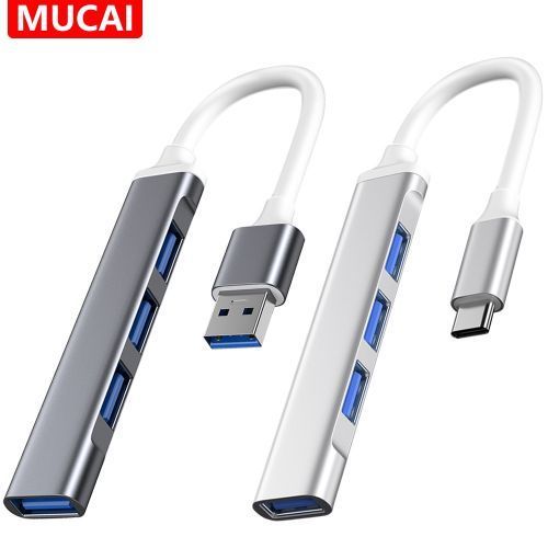 Type C USB 3.0 HUB  3.0 4 Port Multi Splitter Adapter