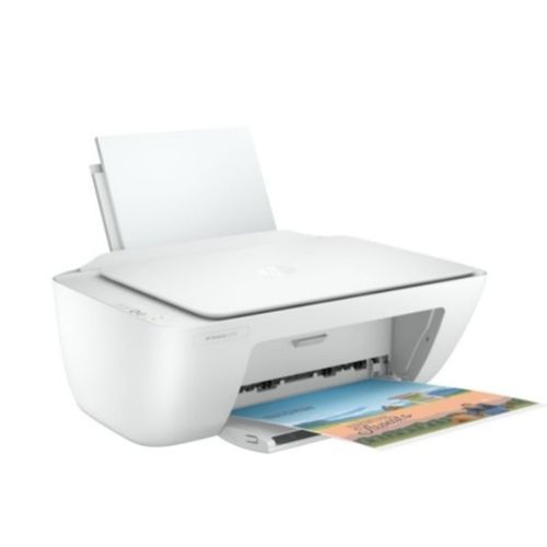 Genuine Colour DeskJet 2320 All-in-One Printer Copy, Scan,Print + Free Paper Rim- White Colour