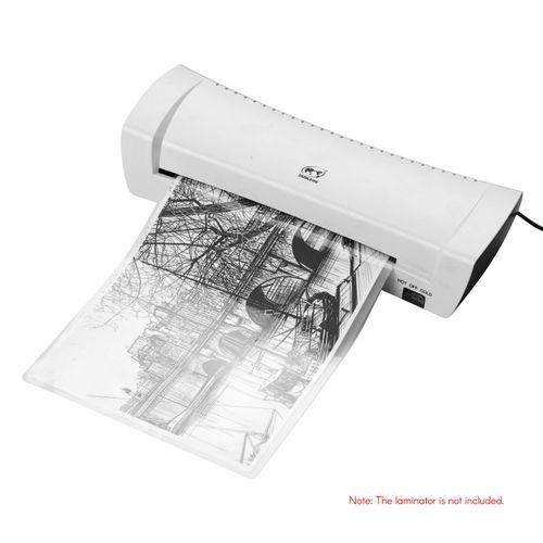 80mic Thermal Laminating Film Pouches PET Clear Sheet For
