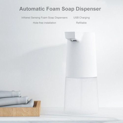 Automatic Foam Soap Dispenser Infrared Sensing Foam Soap Dispensers Touchless Smart Induction Foam Dispenser For Kitchen Bathroom 300ML Container