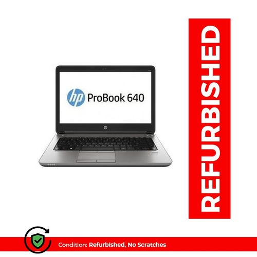 Hp Refurbished Probook 640 G1 Core I7 4GB RAM,320GB HDD Black (6MTHS WRTY)