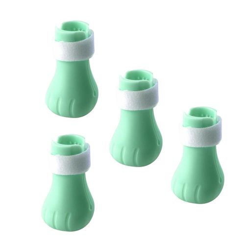 2 X 4 Pcs Cat Foot Covers Nail Gloves Cat Boots For