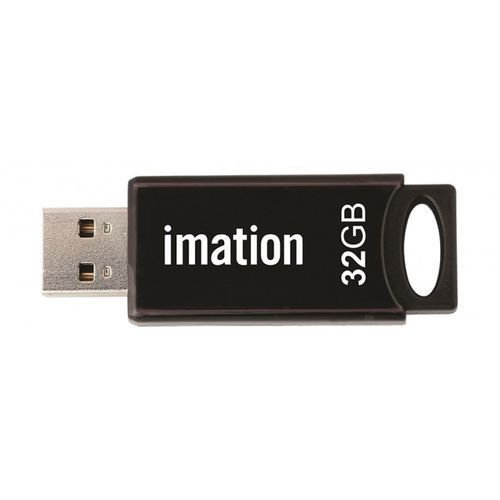 Imation 32 GB Flash Drive - Black