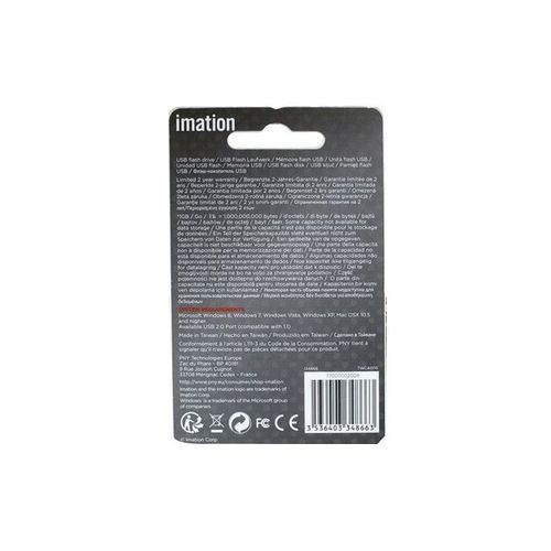 Imation 32 GB Flash Drive - Black