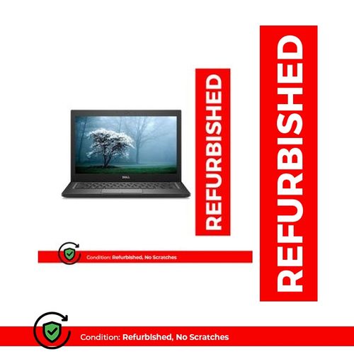 DELL Latitude 7280,12.5" Core I5, 8GB,256GB SSD-Refurbished-Black