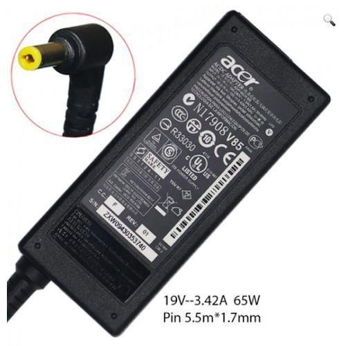Acer Original 19V 3.42A  Adapter - Black