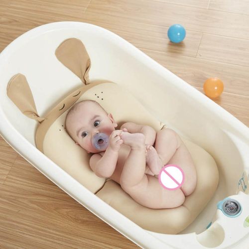 Cartoon Dog Baby Bath Tub Foldable Pad Chair Bathtub Seat Infant Support Cushion Mat NO5284