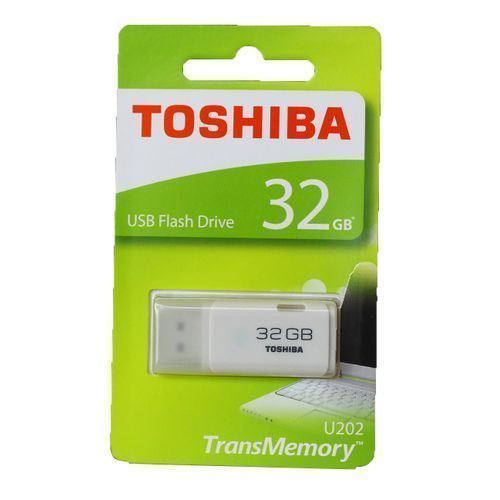 Toshiba 32GB USB Flash Drive - White