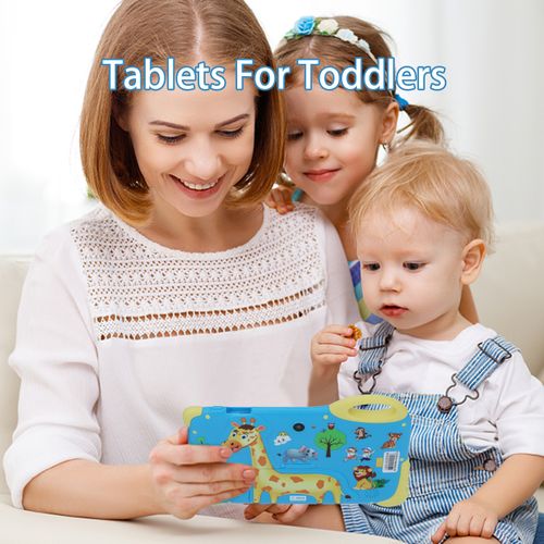 C Idea 7 Inches Kids Tablet, Dual Cameras Sim 6Gb RAM 128GB ROM Android 9 Tablets With Low Price- Blue