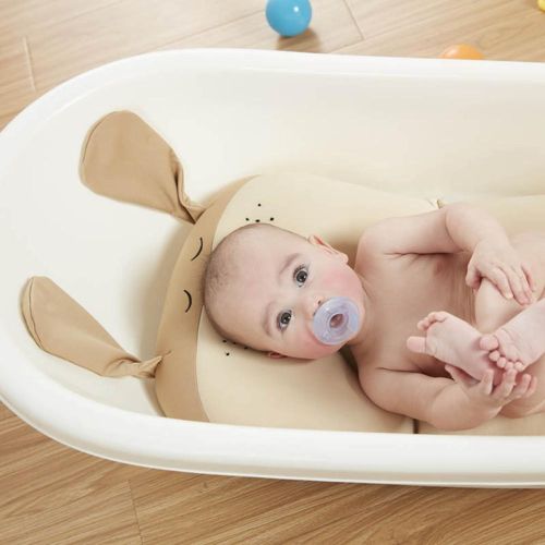 Cartoon Dog Baby Bath Tub Foldable Pad Chair Bathtub Seat Infant Support Cushion Mat NO5288