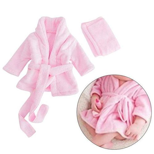 Soft Baby Photography Prop, Bathrobe Outfits, Robe Bath