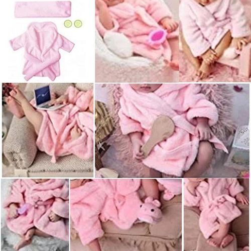 Soft Baby Photography Prop, Bathrobe Outfits, Robe Bath