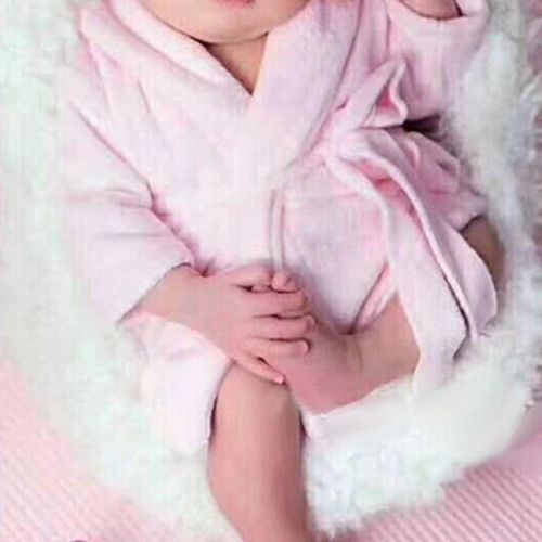 Soft Baby Photography Prop, Bathrobe Outfits, Robe Bath