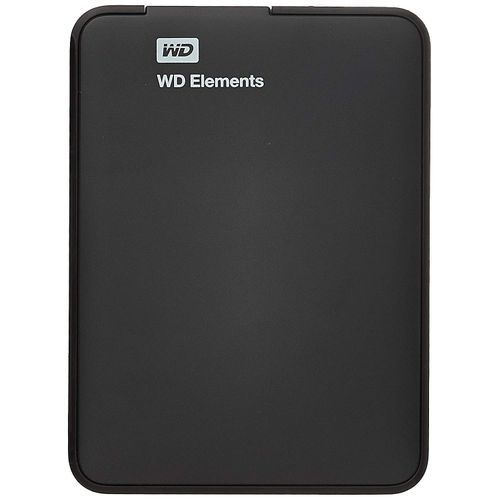 Western Digital 1TB Western Digital Portable External Hard Drive USB 2.0 - Black