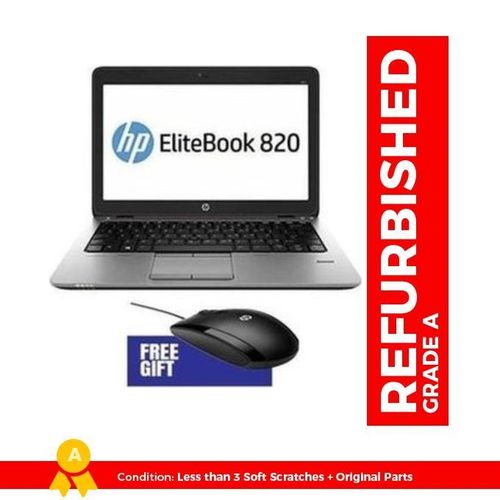Hp Elitebook 820(12.5-inch,Core I5,8GB RAM,512GB SSD) - Black