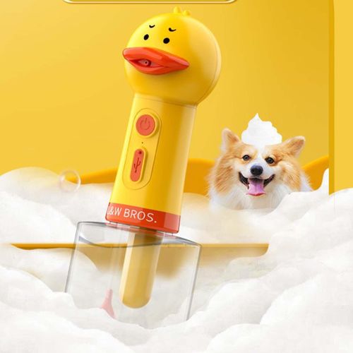 Dog Bath Foaming Machine Waterproof Mute Dog Shampoo