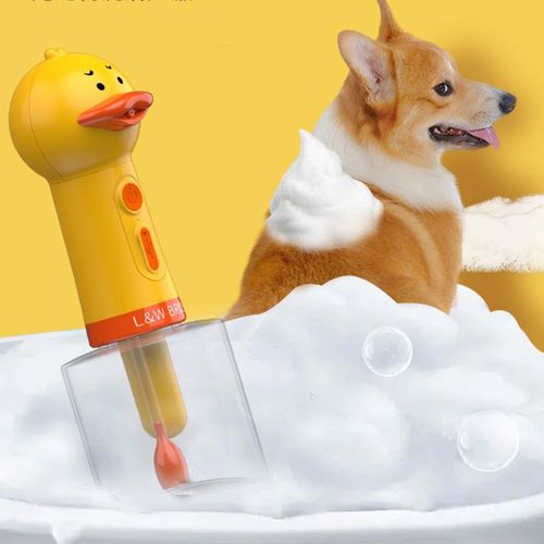 Dog Bath Foaming Machine Waterproof Mute Dog Shampoo