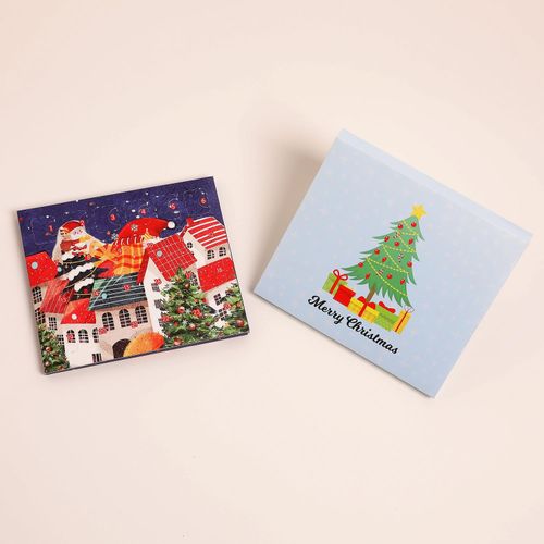 Amazon Hand Decorated Christmas Countdown Calendar Gift Box Set diy Beaded Bracelet Creative Bracelet Gift Wholesale Two bracelets