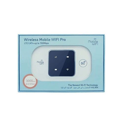 Mobile WiFi TOPLINK 4G/5G MiFi 3000mAh Battery Capacity - White
