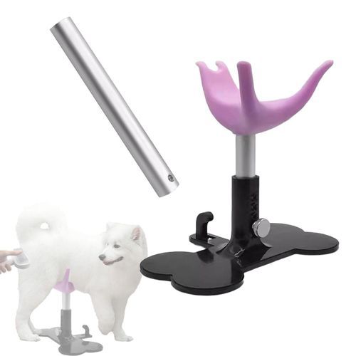 Dog Auxiliary Standing Bracket Seat Pet Bench For Pet Pink