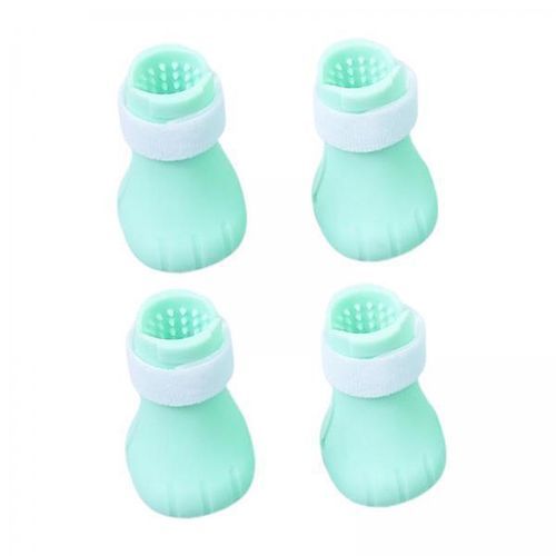 5 X 4Pcs Anti-Scratch Boots Silicone Cat Shoes Rubber  Paw