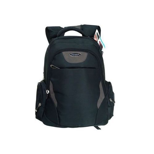 Power Casual Power Laptop Backpack-Black