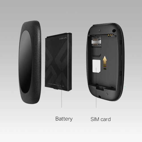 TP-Link M7200 4G LTE Mobile Mifi - Black