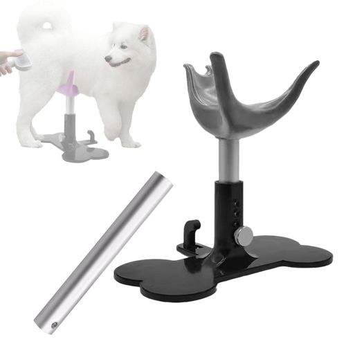 Dog Auxiliary Standing Bracket Soft For Grooming Grey