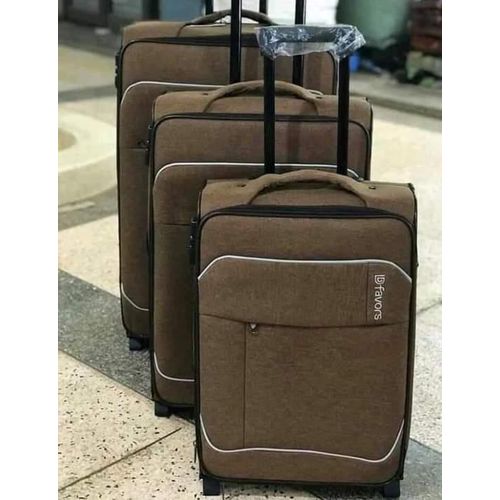 Dfavors A Set Of 3 In 1 Suitcase Pure Clothes Material Durable It Has 2 Wheels Spinners Extremely Durable It Has Multiple Colours Easy To Clean And Use