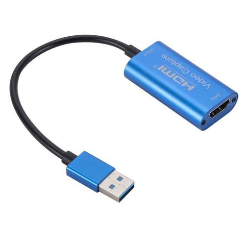 Video Capture Card USB 2.0 HDMI Video Record - Blue