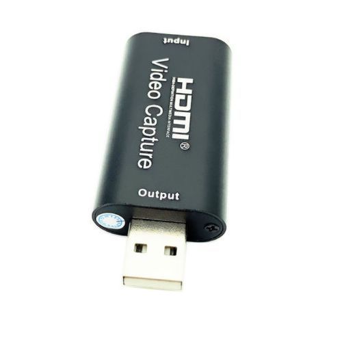 Video Capture Card USB 2.0 HDMI Video Record - Blue