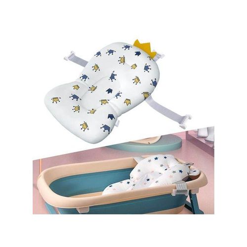 Non Slip Newborn Bathtub Mat Baby Bath Seat Support Mat Infant Bath