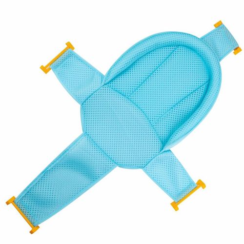 Newborn Baby Bath Seat Support Net Solid Color Shower Bathtub Sling Mesh Bathing New NO5284