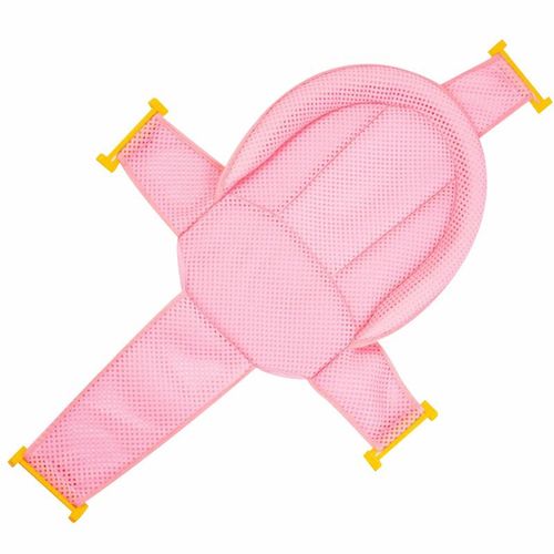 Newborn Baby Bath Seat Support Net Solid Color Shower Bathtub Sling Mesh Bathing New NO5284