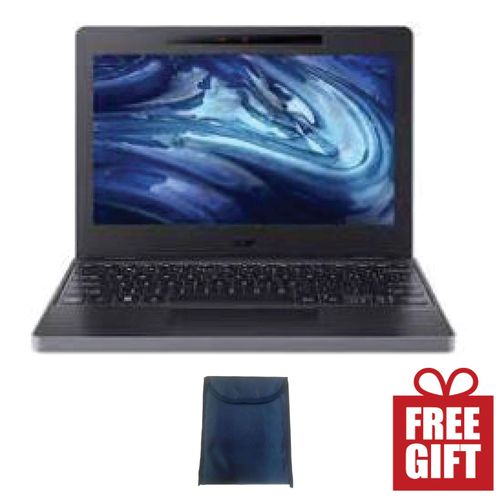 Acer Mini,4GB RAM 128GB SSD, 12Inches Plus Free Laptop Sleeve- Black(Refurbished) (6MTHS WRTY)