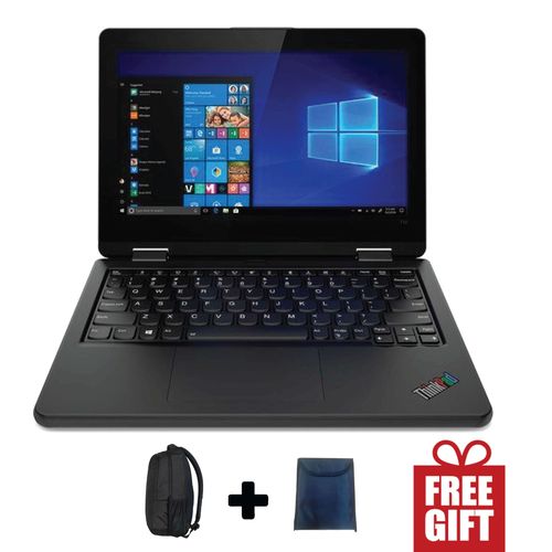 Lenovo Thinkpad Renewed Mini 11e 11.6" Inch 4GB RAM 4hours 128GB SSD Plus Bag and Pouche -Black