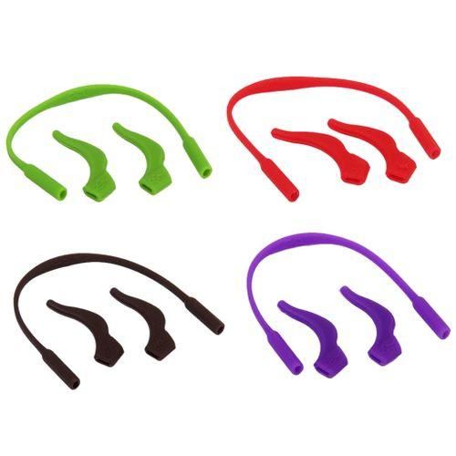 4 Sets Kids Silicone Eyeglasses Strap Glasses Sports Band Cord Holder
