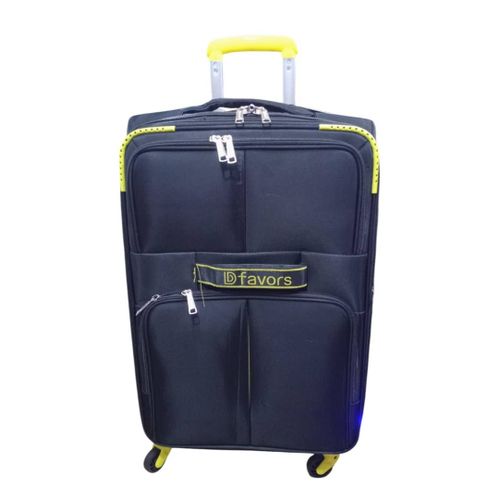 Dfavors A Medium Size Suitcase Which Carry 23KGS It's Strong Material Durable And Long Lasting Water Proof Material It Has 5-Wheels