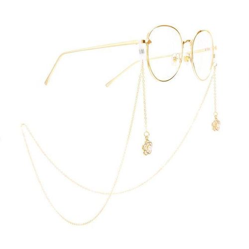 Beads Flowers Eyeglasses Sunglasses Holder Retainer Cord Necklace
