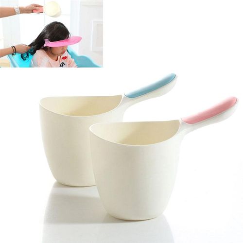 Baby Child Wash Hair Shampoo Rinse Cup Thick Bath Water Ladle Scoop for Kids New NO5276