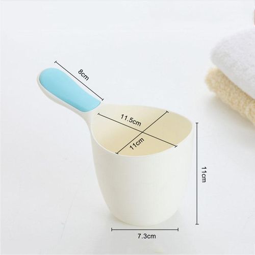 Baby Child Wash Hair Shampoo Rinse Cup Thick Bath Water Ladle Scoop for Kids New NO5276