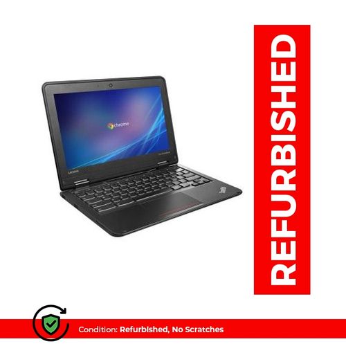 Lenovo Thinkpad 11e 11.6",Intel Celeron 128 GB SSD,4GB Black, Refurbished. (4MTHS WRTY)