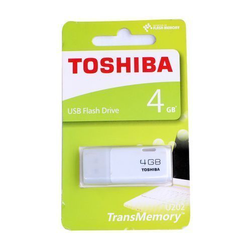 Toshiba 4GB Toshiba USB Flash Drive - White