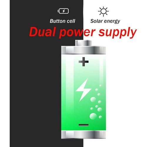 Foldable calculator suitable for 10 digit large display screen office desk calculator with erasable writing desk support for solar energy and batteries suitable for offices and schools black