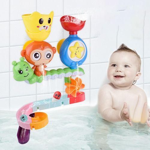 Baby Bath Toy Caterpillar Interactive Bathtub Water Toy For Infant