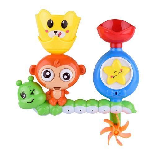 Baby Bath Toy Caterpillar Interactive Bathtub Water Toy For Infant
